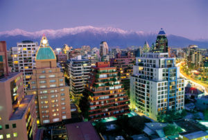 Modern and traditional Santiago