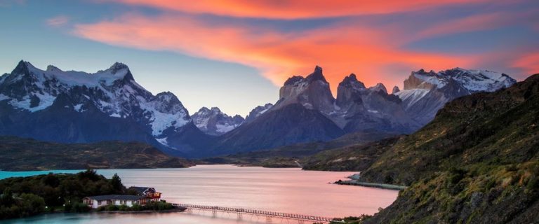 Sunset at Torres Del Paine