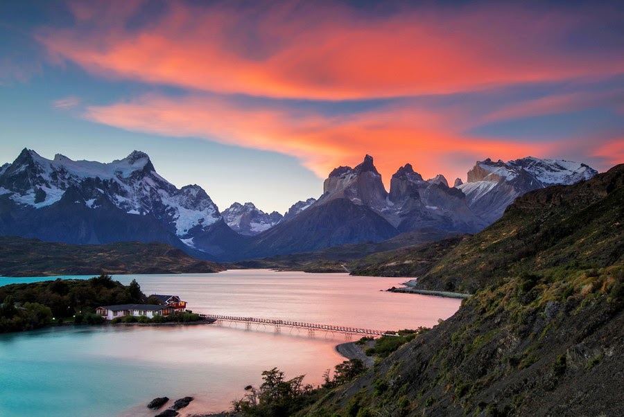 Latin America Chile Lakes, Patagonia and Torres del Paine Sunset at Torres Del Paine Sunset at Torres Del Paine