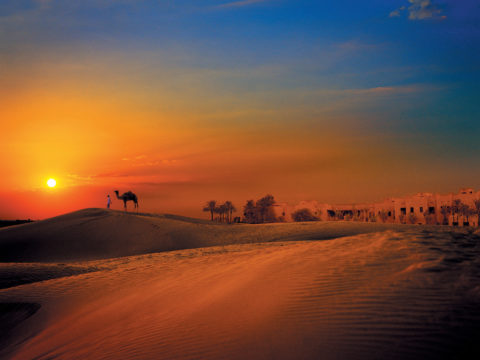 Middle East sunset