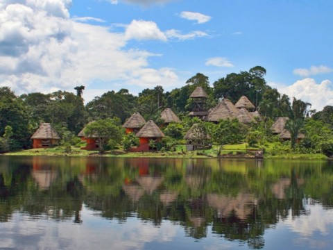 Ecuador Amazon Rest by the river