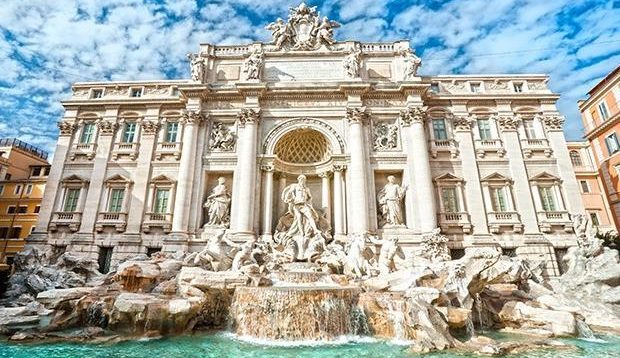 Rome Trevi Fountain