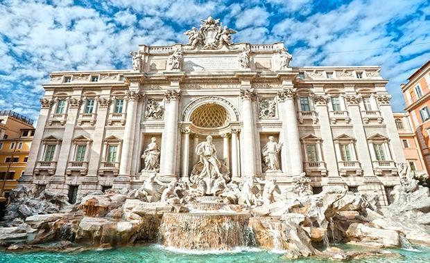 Rome Trevi Fountain