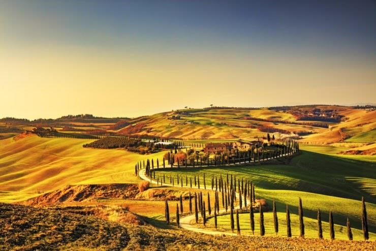 Italy Tuscan countryside